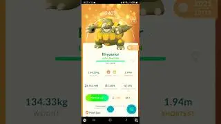 ✨ Shiny Rhyhorn Family! (Rhyhorn, Rhydon, Rhyperior) Pokemon Go! #pokemon #pokemongo #pok&eacute;mongo