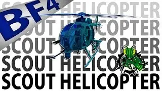 Battlefield 4 | Scout Helicopter Montage | Awesome Skills | Stunts | FEARLESSMANTISS