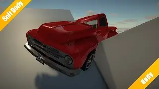 3D Soft Body Physics Vehicle Test