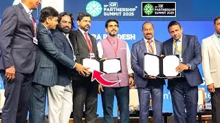 CII Summit 2025: Dr. Jagadeesh Babu Yalamanchili Meets Nara Lokesh | UBLOOD Founder Exclusive
