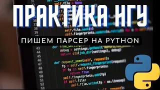 Практика НГУ. Написание парсера на Python