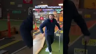 Mini Golf Tournament #4 (Hole 14) #minigolf #puttputtgolf #golf