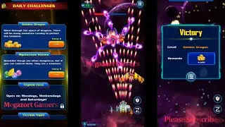 Galaxy Attack: Alien Shooter | How To Play Daily Challenge New Golden Dragon | By Megazort Gamerz