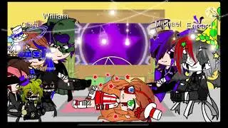 Aftons react to Shadows Glitch -0-