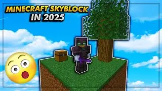 Minecraft Skyblock... But it's 2025 | Best Minecraft OP Skyblock | 1.8/1.19/1.20 JAVA & BEDROCK