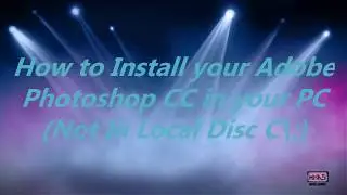 How to Install your Adobe Photoshop CC 2015.5 v18.1 in your PC