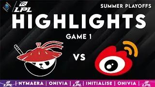 AL vs WBG Highlights Game 1 | LPL Playoffs 2025 | Anyone's Legend vs Weibo Gaming by Onivia