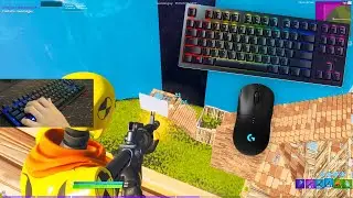 Razer Huntsman TE (Linear Optical Switch) ZoneWars Gameplay + Keyboard & Mouse Sounds ASMR 😍