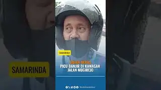 AIR NAIK CEPAT! BEGINI KONDISI BANJIR DI JALAN MUGIREJO SAMARINDA HARI INI! | TVRI KALTIM #news
