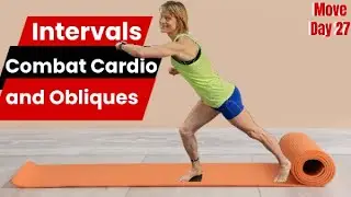 20 Min SWEATY Kickboxing Cardio Workout | No Equipment