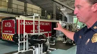 Jacksonville NC Fire Station 4 Tour, October, 2021