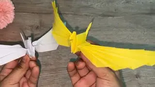 How to Make an Origami Paper Crane 🕊️ | Easy Step-by-Step Tutorial for Beginners
