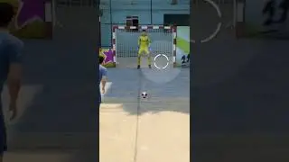 Hojbjerg finds the net #football #penalty #futsal #marseille