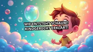 Wie entsteht Schaum? Kindgerecht erkl&auml;rt!