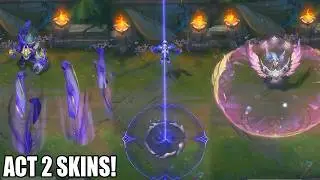 *NEW* Corrupted Petricite Xerath, Corrupted Petricite Maokai, and Prestige Requiem Sona - LoL