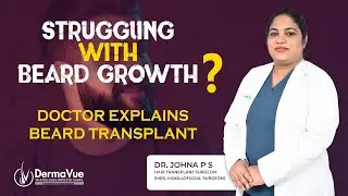 No Beard Growth? Here's Why & How to Fix It Permanently #hairtransplant @DermaVue