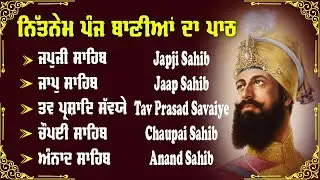 Panj Bania \\ ਨਿਤਨੇਮ ਪੰਜ ਬਾਣੀਆ \\ Panj Bania Da Path \\ Path Panj Bania \\ ਪੰਜ ਬਾਣੀਆ