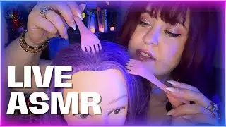 Relaxing Hair Triggers & Gentle Personal Attention ASMR 💆‍♀️✨ | Live Session