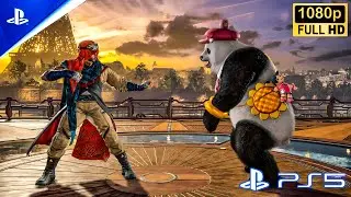 Tekken 8 | Shaheen vs Panda & Kuma | PS5 Gameplay