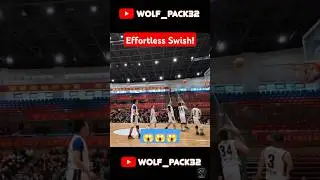 Smooth Swish! 🏀🔥 #BasketballMagic #EasyBucket #shorts