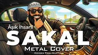 &Acirc;şık İhsani - Kara Sakalım | Metal Cover | Anatolian Folk | AI Music