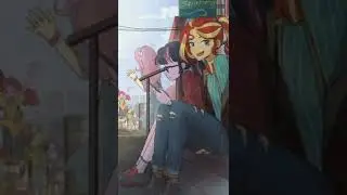 twilight sparkle X Sunset shimmer mlp edit 🧡✨🧡(guys please subscribe my channel 💗 🙏)