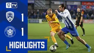HIGHLIGHTS | Coleraine 1-1 Carrick Rangers | 25th November 2023