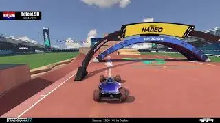 Trackmania - Summer 2020 - Map 09 WORLD RECORD by Hefest.9D