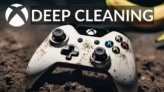 Asmr: A Xbox One Controller Gets A Deep Clean After 3 Years