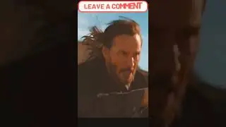 KEANU REEVES HORSE RIDING | AMAZING ENTRY SCENE #shorts  #short #johnwick