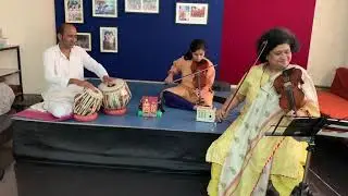 Rama Chobhe - Kanada Raja Pandhari cha  on Violin