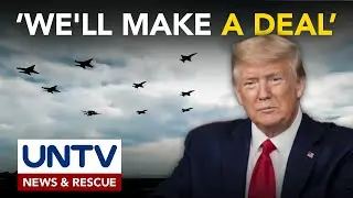 Trump, umaasang magkakaroon ng kasunduan sa Iran sa pamamagitan ng diplomasya