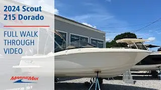 Продается яхта Scout 215 Dorado 2024 года выпуска в MarineMax, Вестбрук, Коннектикут.