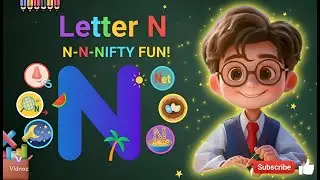 letter N | FUN Kids Learning | ABCs Learning |Tiny letter tales | COCO kids