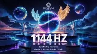 1144 Hz Angel Frequency Pure Tone | Grounded Manifestation & Building Foundations | Sound Alchemy