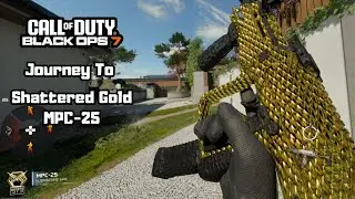 Call Of Duty Black Ops 7 Путешествие в Расколотое Золото MPC-25
