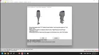 Suzuki DF300hp(2008y) BCM & Lever reset & calibration.
