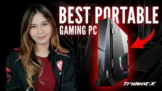 BEST PORTABLE GAMING PC! - MSI MEG Trident X 12th & OPTIX MAG274QRF