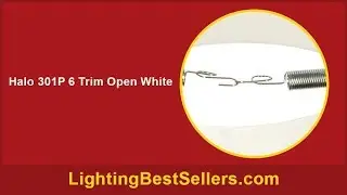 halo 301p 6 trim open white