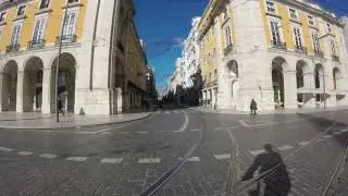 Biking in Lisbon