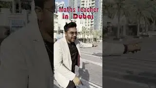 maths teacher in Dubai with gagan pratap sir ☺️ #maths #burjkhalifa #funny #gagan_pratap_motivation