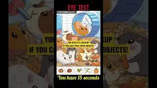 Spot the Hidden Objects🐀 #shorts #challenge #games