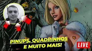 QUADRINHOS, PINUPS E MUITO MAIS! Papo com Ricardo Silva.
