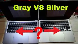 2020 Macbook Pro 13 inch Color Comparison| Silver vs Grey showdown!!