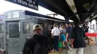 NYC Subway: R1-9s Arriving At Brighton Beach