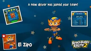 Unlocking new driver El Zipo.. beach buggy racing 2 Event gameplay #beachbuggyracing2   #bbracing2