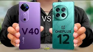 vivo V40 vs OnePlus 12 | Comparison & Price | Zeiss & Hasselblad camera Lens @mobiletechtube
