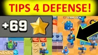 Rush Wars Best Defense Tips for getting stars!
