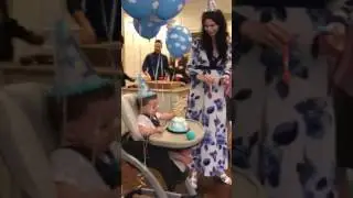 EPIC Gender Reveal! (At 4:56 mark) | Colored Icing Inside Big Brother's Smash Cake!