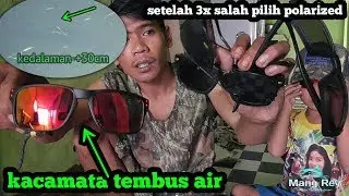 Kacamata polarized yg bagus untuk maser ikan